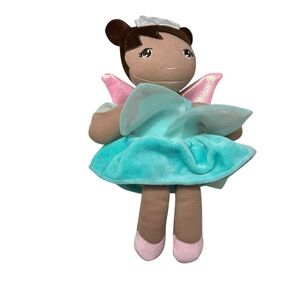 Starting Out Fairy Plush with Pink and Aqua Dress